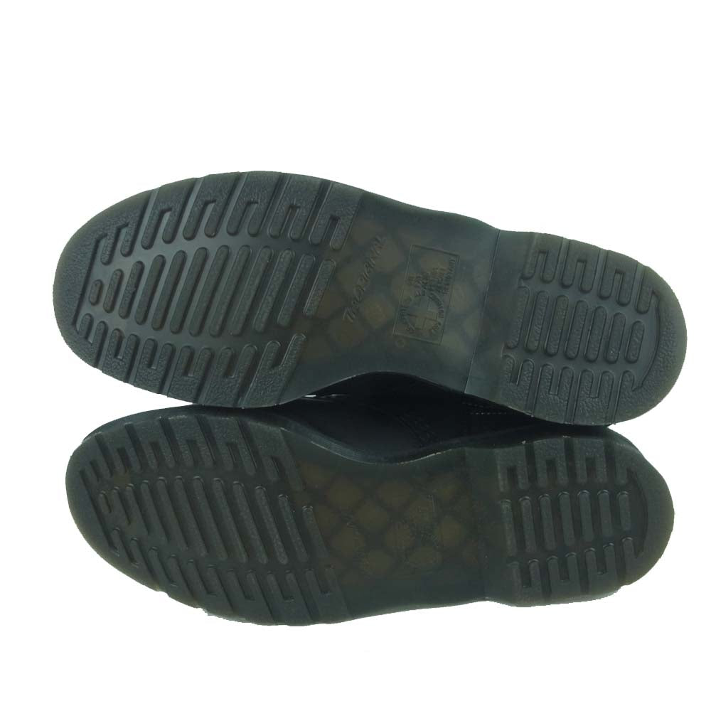 Yohji Yamamoto ヨウジヤマモト Dr.Martens ドクターマーチン 19AW AW006 HC-E04-761 6ホール サイドゴア ブーツ ブラック系 UK9【美品】【中古】