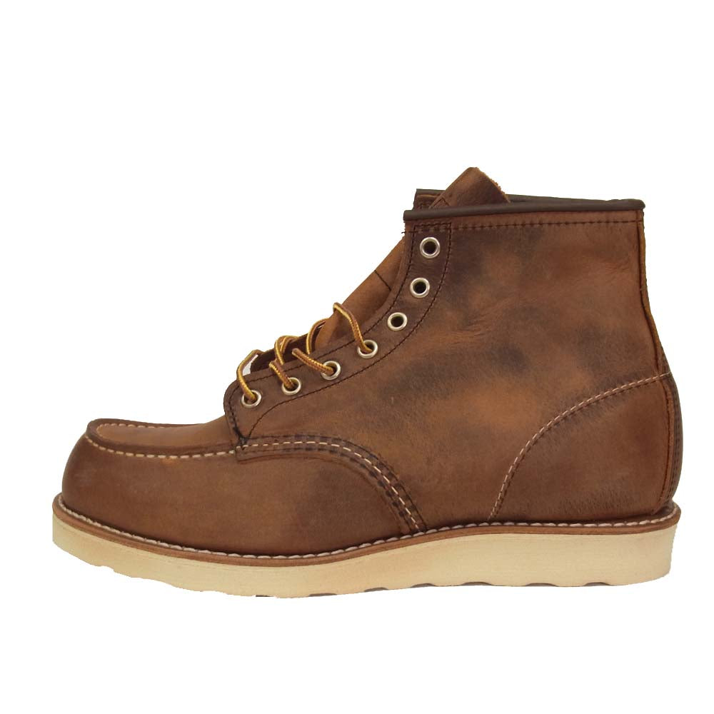 RED WING レッドウィング 8876 クラシック モックトゥ カッパーラフアンドタフ ブーツ ブラウン系 9 1/2E【新古品】【未使用】【中古】
