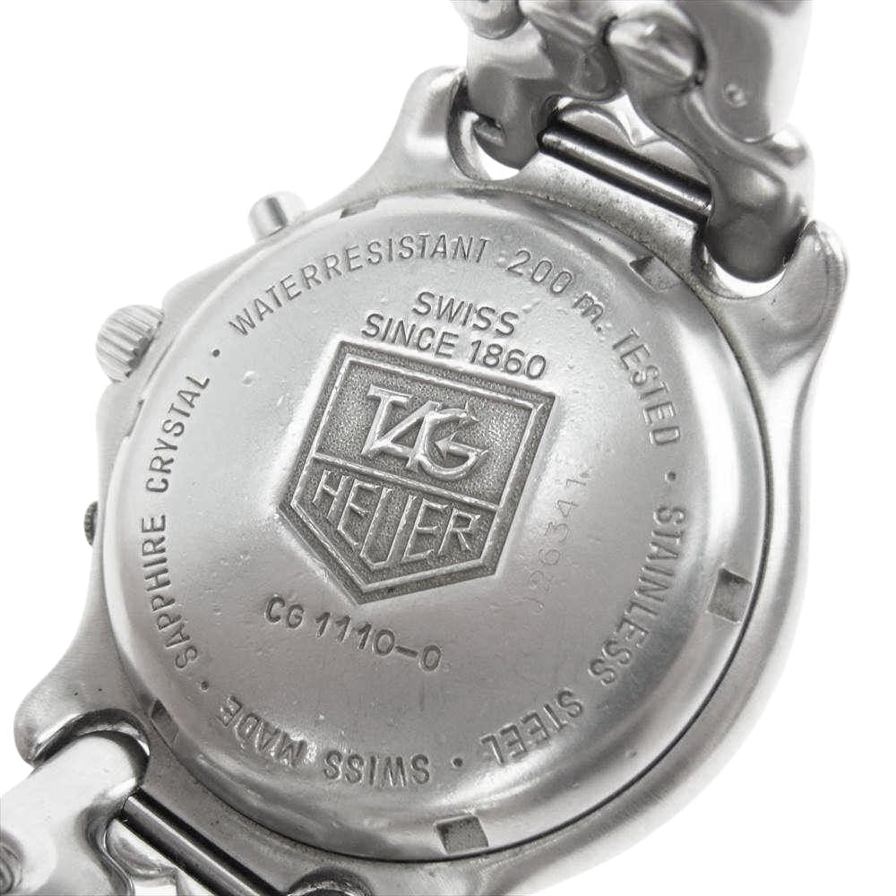 TAG HEUER タグホイヤー CG1110-0 セル クロノグラフ デイト クォーツ リストウォッチ シルバー系【中古】
