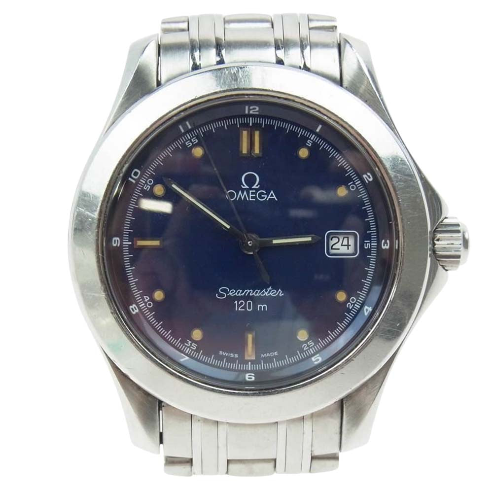 OMEGA オメガ 2511.8 シーマスター クォーツ リストウォッチ シルバー系【中古】