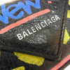 BALENCIAGA バレンシアガ 391446 0FEBN PAPIER グラフィティ ペーパー ミニ ウォレット 財布 ブラック系【中古】
