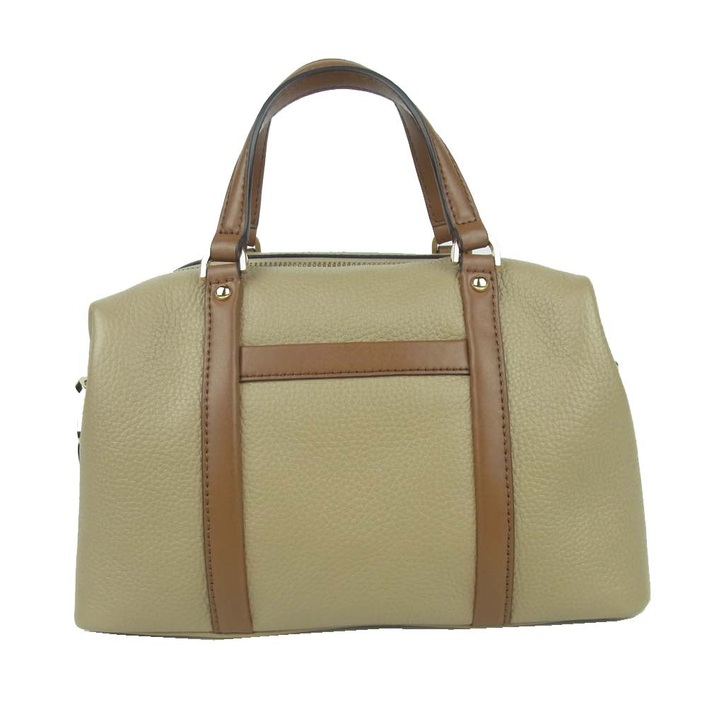 Michael Kors マイケルコース サッチェル スモール 2WAY ハンド ショルダー バッグ ブラウン系【中古】