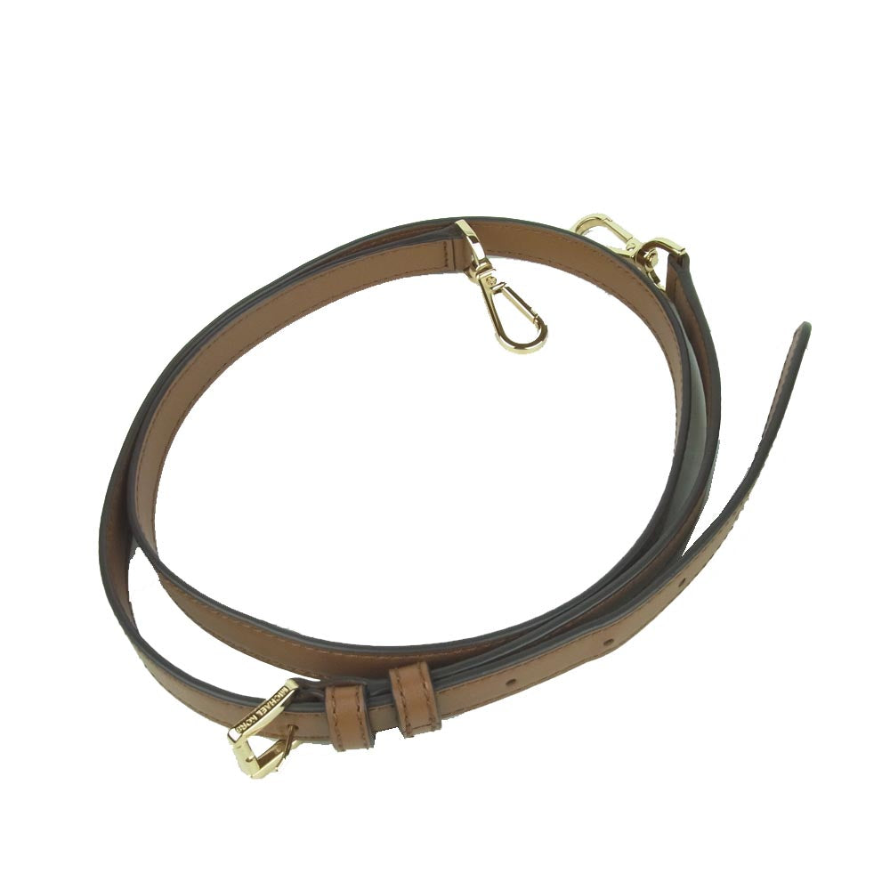Michael Kors マイケルコース サッチェル スモール 2WAY ハンド ショルダー バッグ ブラウン系【中古】