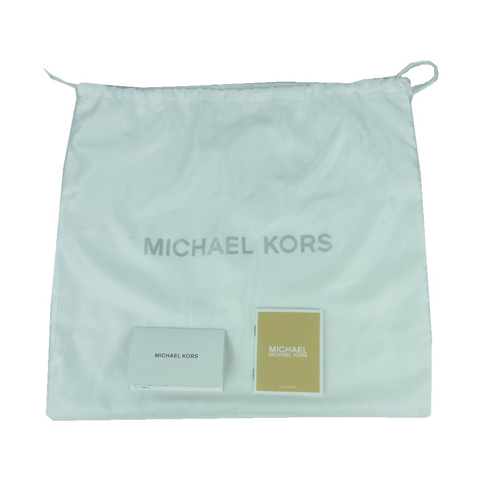Michael Kors マイケルコース サッチェル スモール 2WAY ハンド ショルダー バッグ ブラウン系【中古】