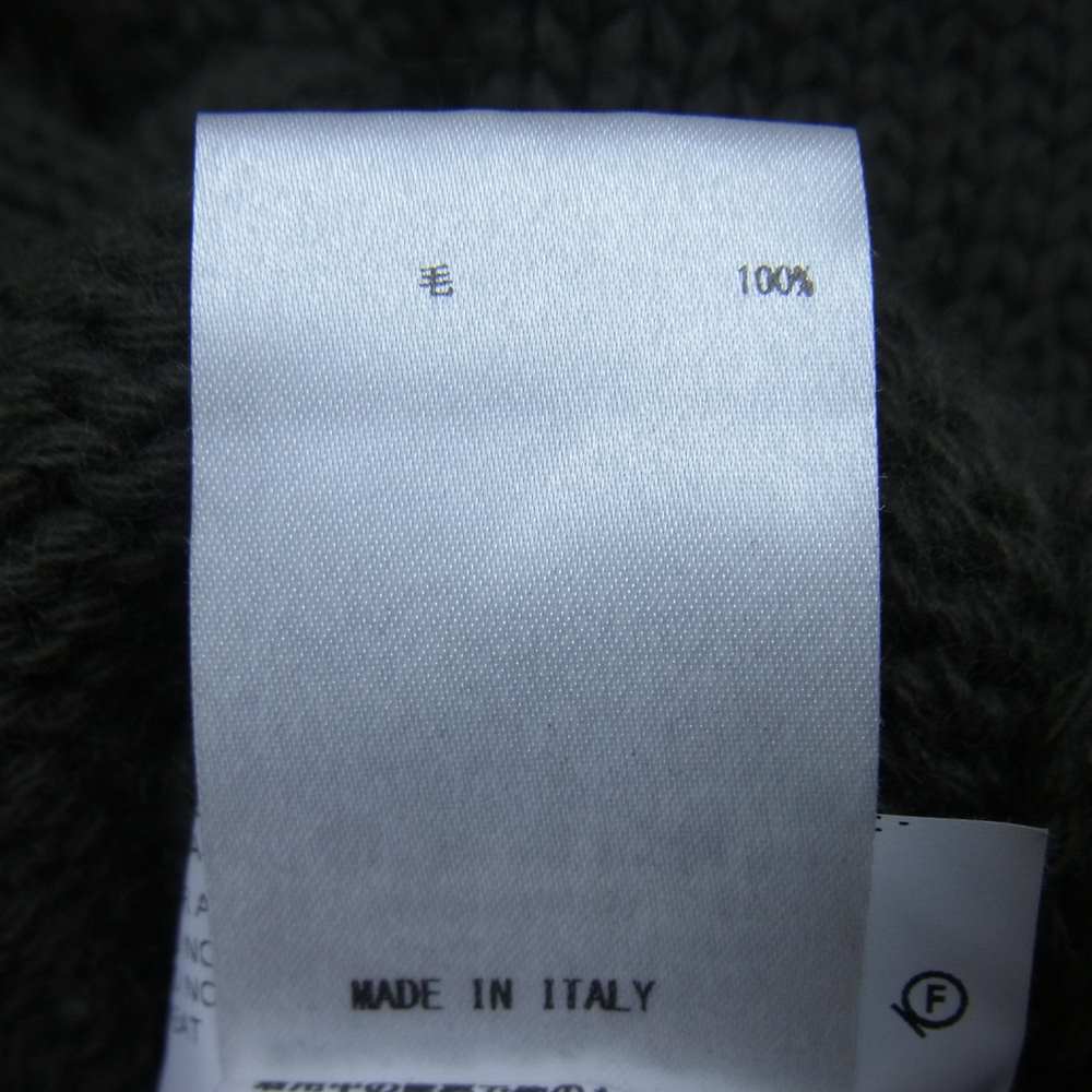 JIL SANDER ジルサンダー JSWN751341 WNY21128 国内正規品 ハイネック ウール ニット カーキ系 34【中古】