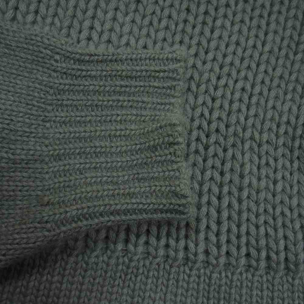JIL SANDER ジルサンダー JSWN751341 WNY21128 国内正規品 ハイネック ウール ニット カーキ系 34【中古】