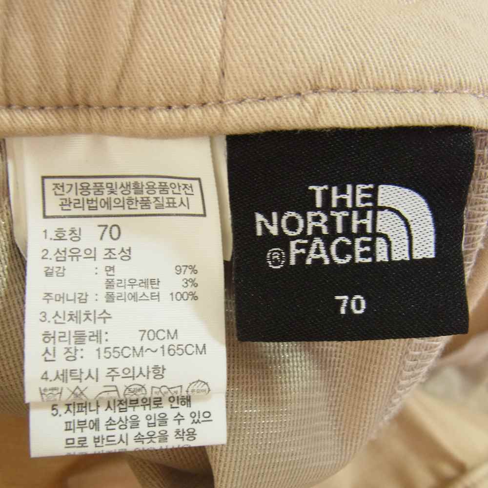 THE NORTH FACE ノースフェイス NK6NM30C W'S BUXTON CARGO FLARE SKIRT ベルト スカート ベージュ系 70【中古】