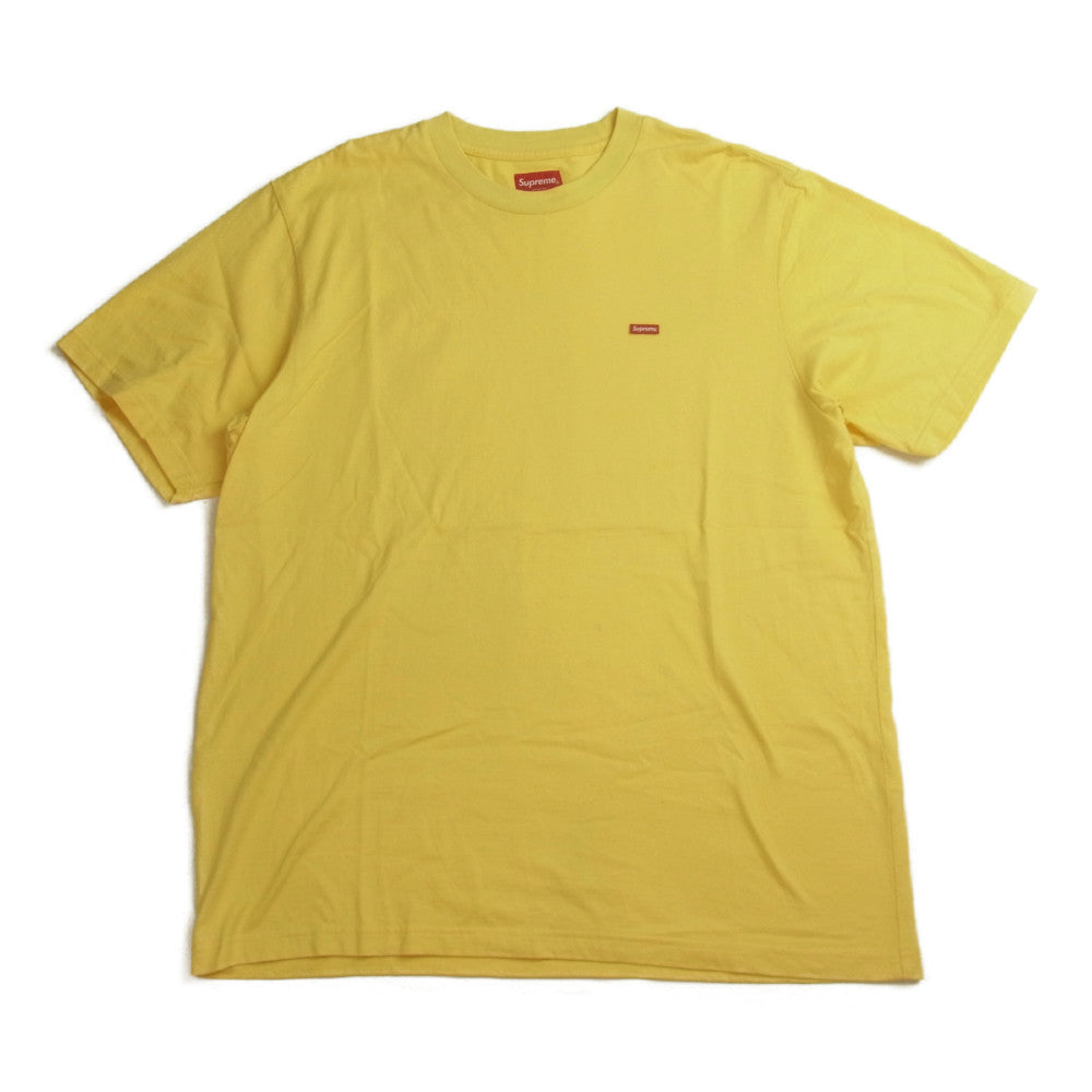 Supreme シュプリーム 22SS Small Box Tee Tee スモール ボックス Tシャツイエロー イエロー系 L【美品】【中古】