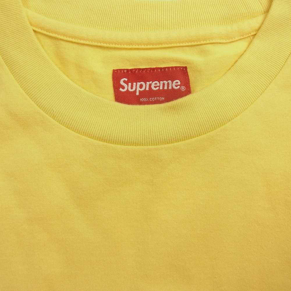 Supreme シュプリーム 22SS Small Box Tee Tee スモール ボックス Tシャツイエロー イエロー系 L【美品】【中古】