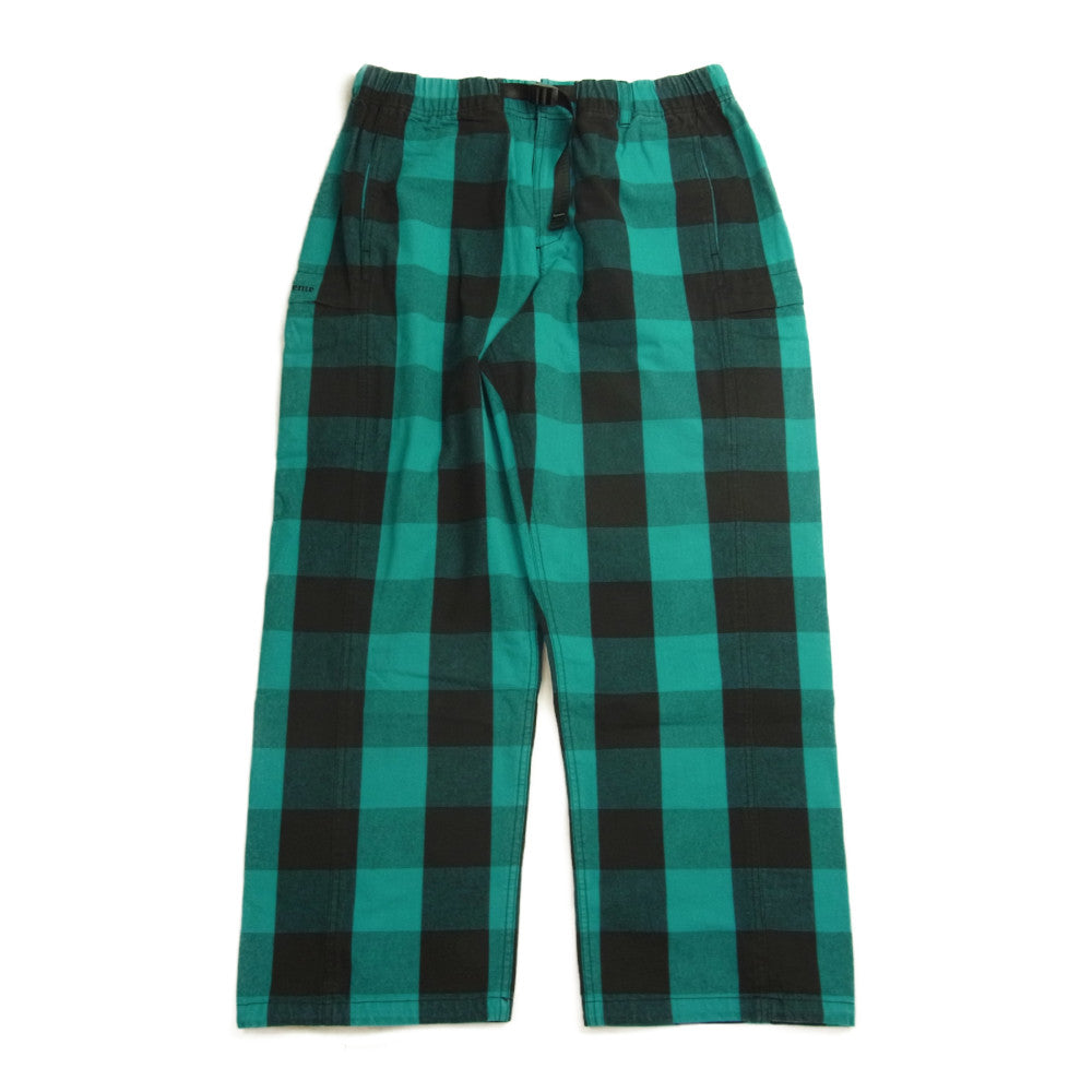 Supreme シュプリーム 22SS Belted Trail Pant ベルティド トレイル パンツ ブラック系 ターコイズブルー系 L【美品】【中古】