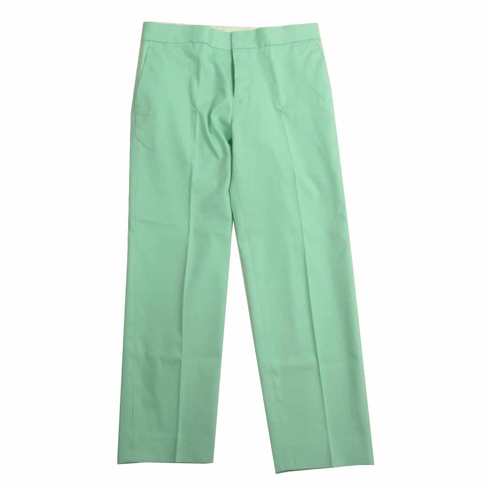 Drawer ドゥロワー 19SS 6514-236-0888 ストレッチ コットン テーパードパンツ グリーン系 34【中古】