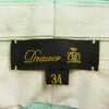 Drawer ドゥロワー 19SS 6514-236-0888 ストレッチ コットン テーパードパンツ グリーン系 34【中古】