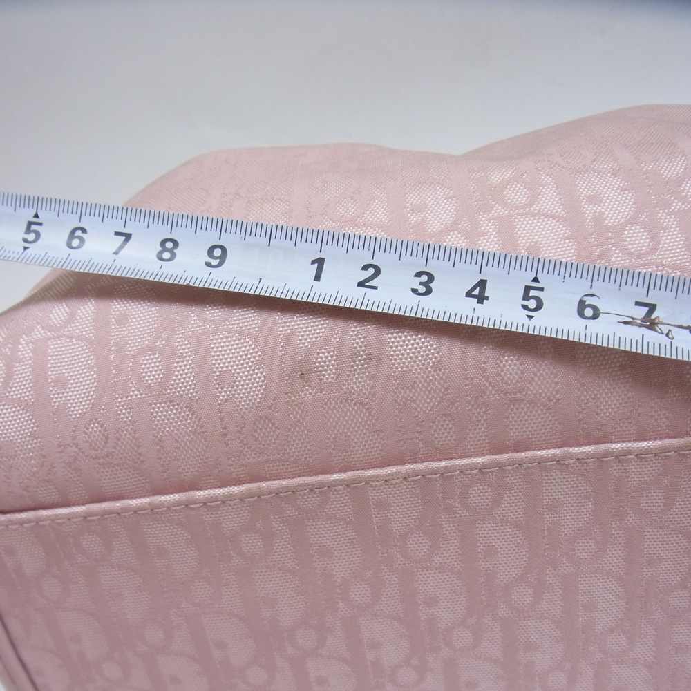 Dior ディオール 07BO1026 トロッター ハンド バッグ イタリア製 ピンク系【中古】