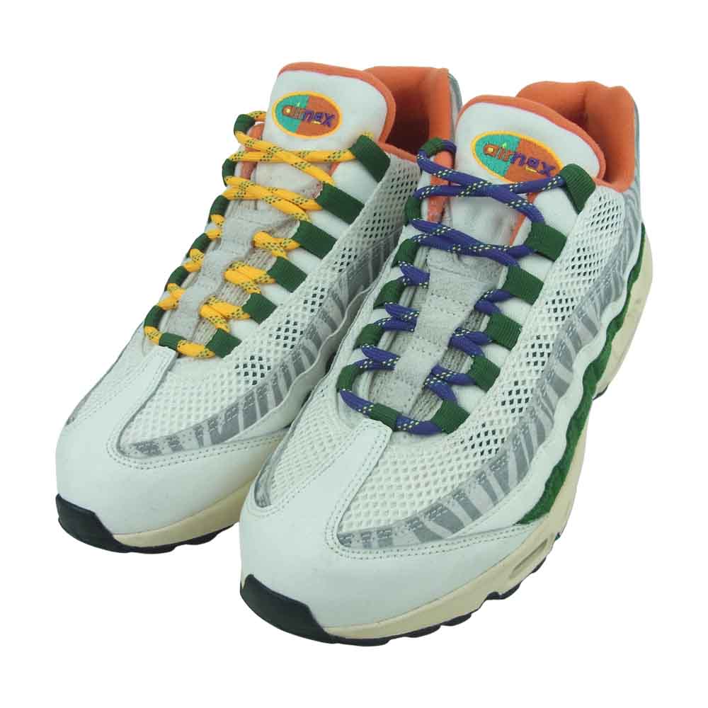 NIKE ナイキ CZ9723-100 AIR MAX 95 ERA SAIL NEW GREEN-FOREST エア マックス スニーカー オフホワイト系 27cm【中古】