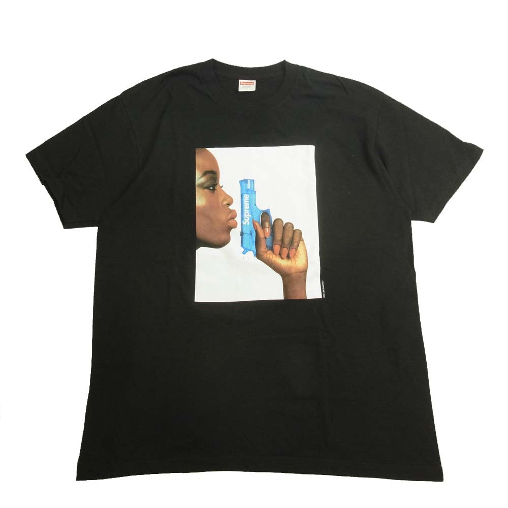 Supreme シュプリーム 21SS Water Pistol Tee ウォーター ピストル 水鉄砲 Tシャツ ブラック系 L【中古】