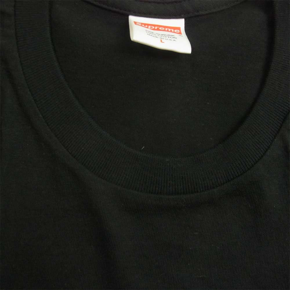 Supreme シュプリーム 20AW Cross Box Logo Tee クロス ボックス ロゴ Tシャツ ブラック系 L【中古】
