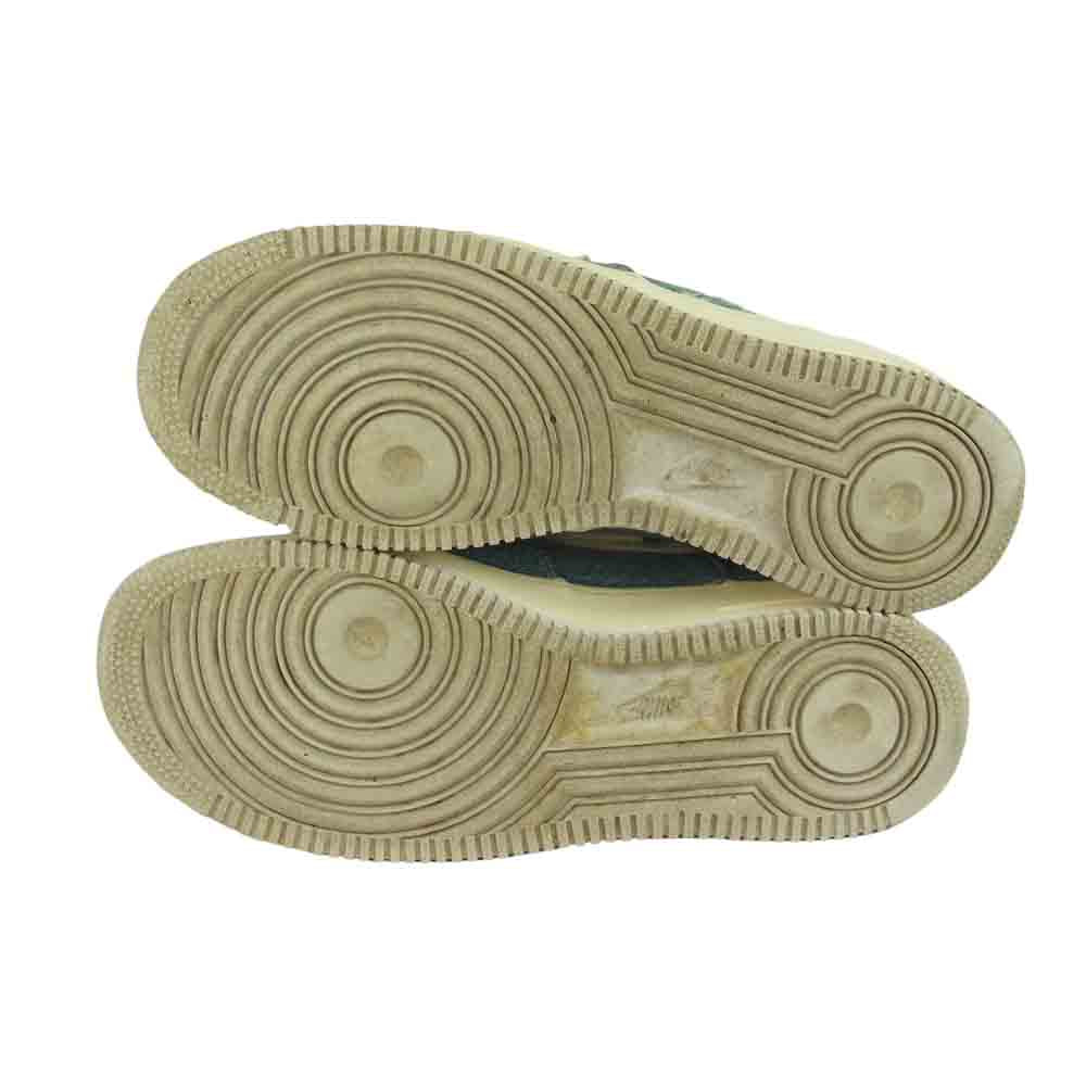 NIKE ナイキ CI5766-994 × Levi's リーバイス Air Force 1 Low By You White Denim エアフォース ロー バイユー ダメージ デニム スニーカー インディゴブルー系 27㎝【中古】