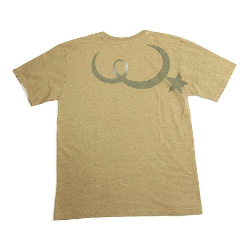 WTAPS ダブルタップス 22SS  SCREEN MOON & STAR T-SHIRT BEIGE ムーン & スター Tシャツ ベージュ系 1【中古】