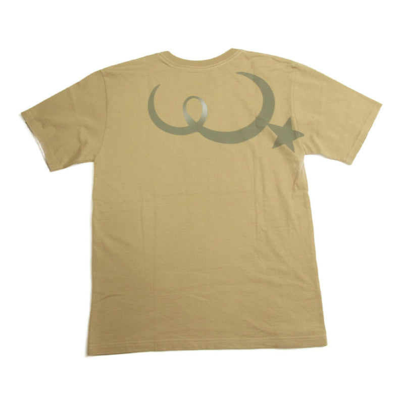 WTAPS ダブルタップス 22SS  SCREEN MOON & STAR T-SHIRT BEIGE ムーン & スター Tシャツ ベージュ系 1【中古】