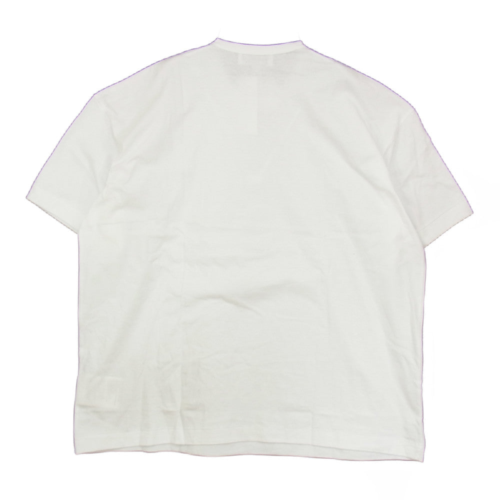 COMME des GARCONS コムデギャルソン SZ-T057 OVERSIZED T-SHIRT CDG ビッグ ロゴ オーバーサイズ 半袖 Tシャツ ホワイト系 M【新古品】【未使用】【中古】