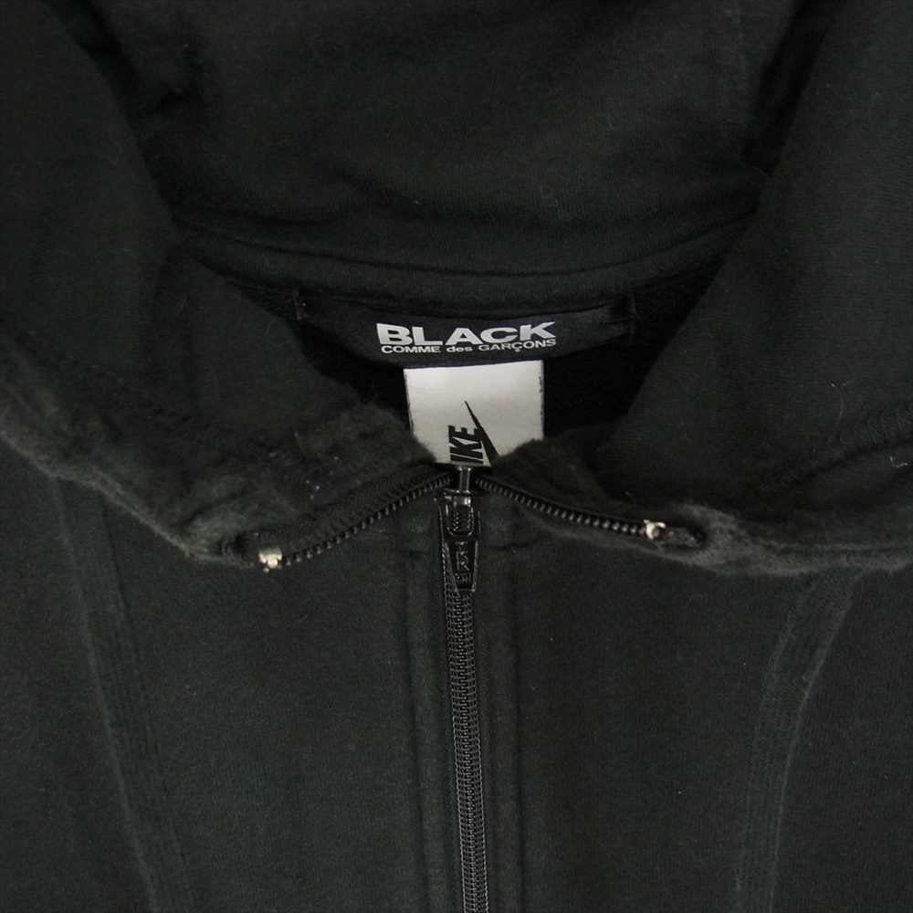 COMME des GARCONS コムデギャルソン BLACK × NIKE ナイキ 1B-T106 ジップ パーカー ブラック系 XXL【中古】
