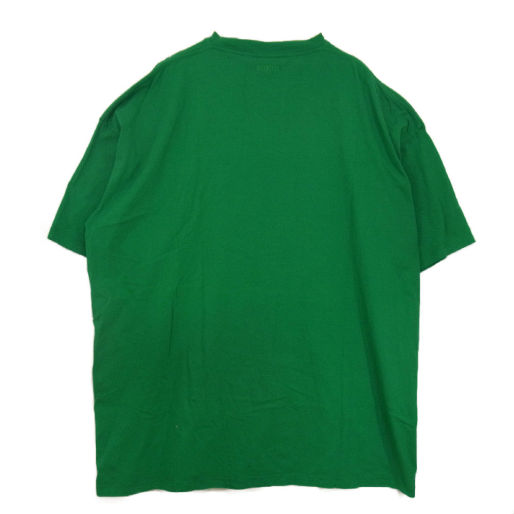 【希少】VETEMENTS Tシャツ ビールバッヂ オーバーサイズ グリーン S