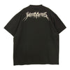 VETEMENTS ヴェトモン 20AW UAH21TR550 Metal Patch Tee メタル パッチ Tシャツ ブラック系 XL【中古】