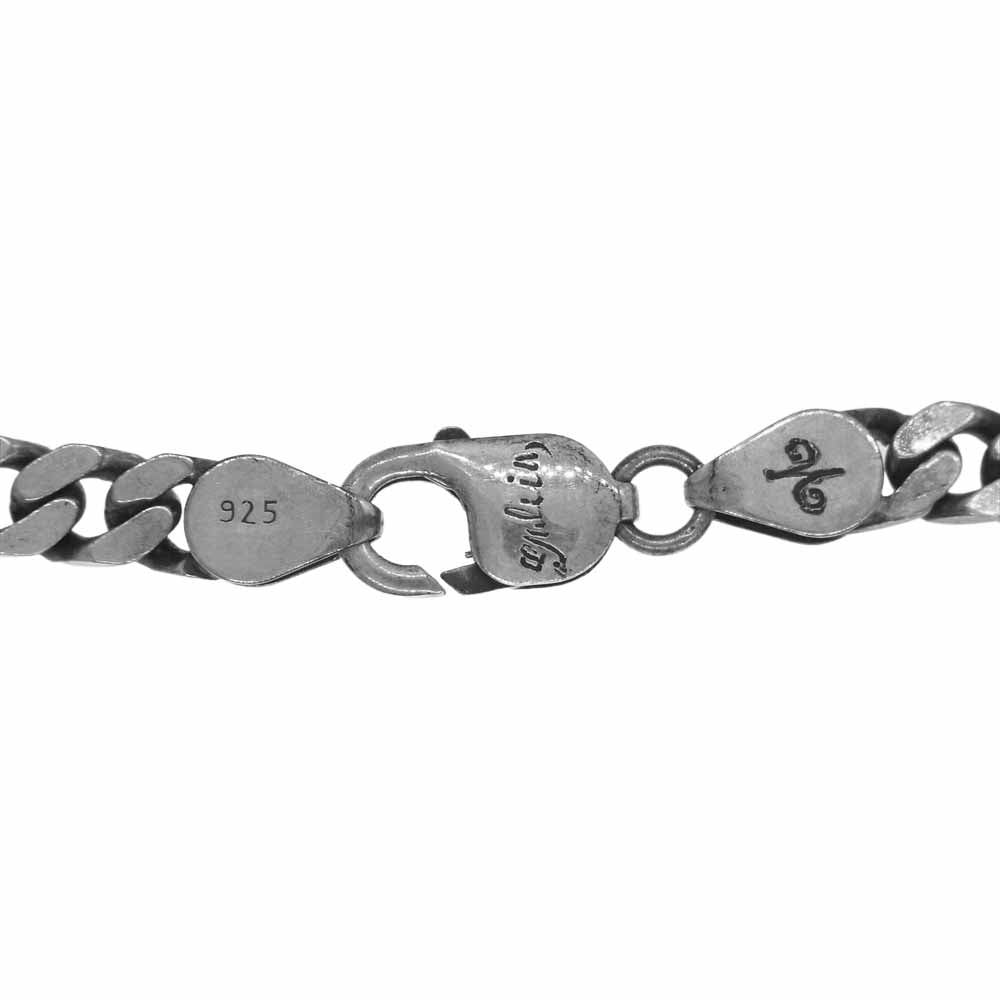 ガルシア OWL & SUGAR SKULL オウル シュガースカル フィガロチェーン ネックレス シルバー系【中古】