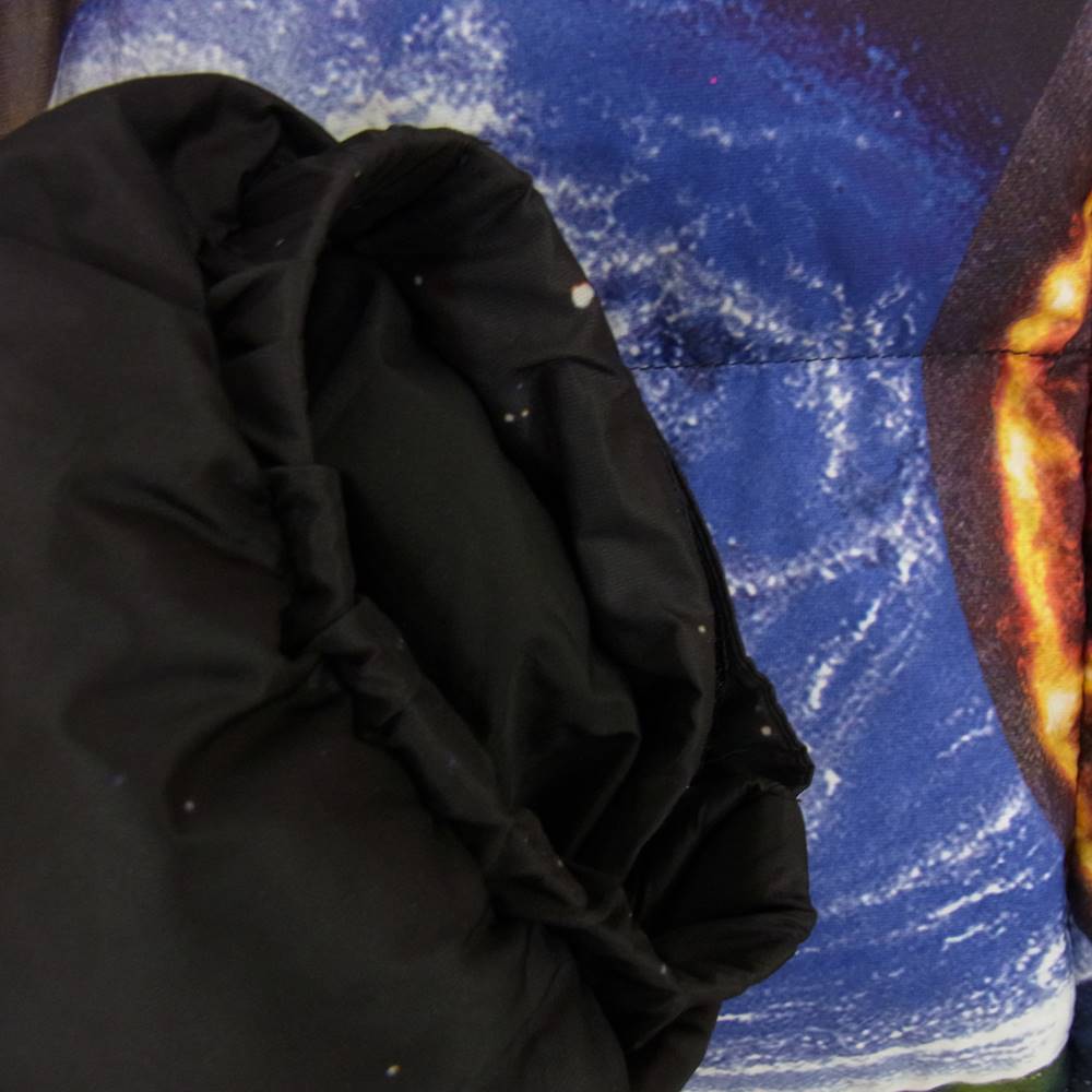 Supreme シュプリーム 18SS × UNDERCOVER アンダーカバー Public Enemy Puffy Jacket パブリックエネミー パフィー ダウン ジャケット ブラック系 XL【中古】