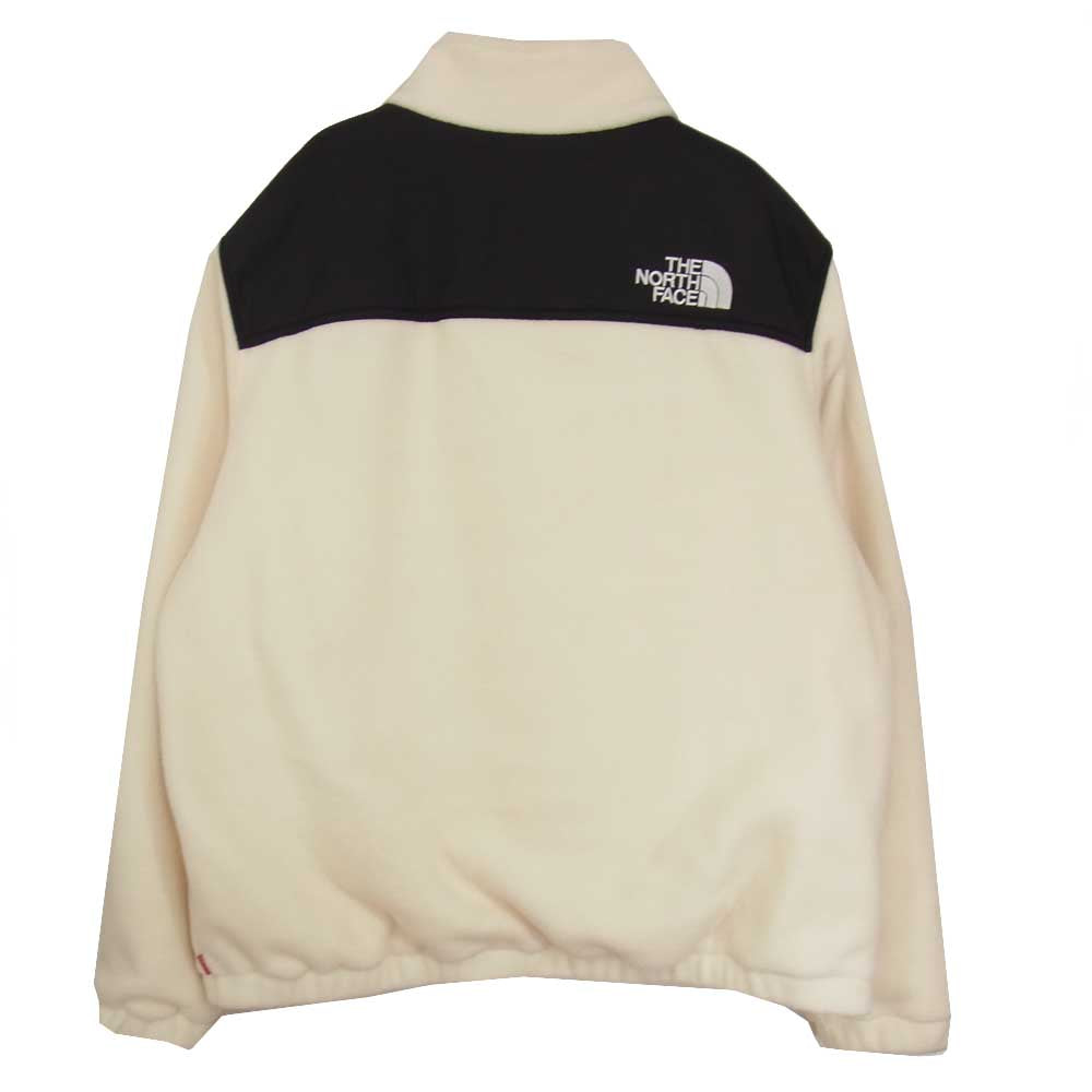 Supreme シュプリーム 18SS × THE NORTH FACE ノースフェイス EXPEDITION FLEECE JACKET エクスペディション フリース ジャケット ホワイト系 XL【中古】