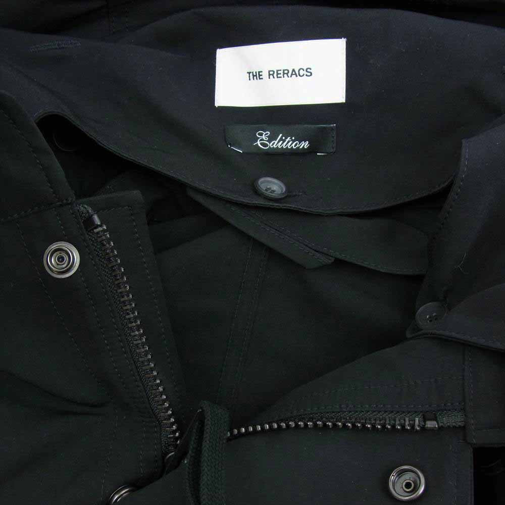 THE RERACS ザリラクス 21AW 21FW-RECT-286L-ESP-J Edition別注 M-65 RERACS SHORT RELUX MODS COAT ショート モッズコート ブラック系 36【美品】【中古】