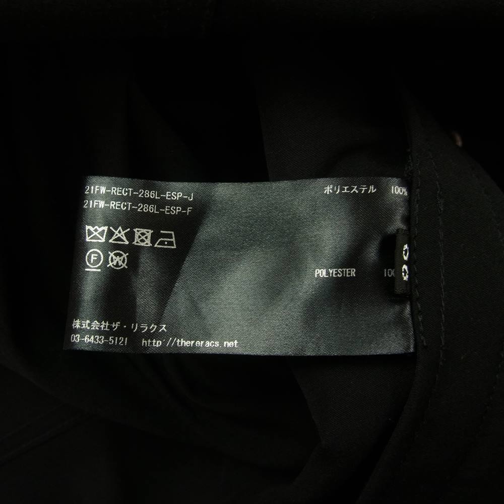 THE RERACS ザリラクス 21AW 21FW-RECT-286L-ESP-J Edition別注 M-65 RERACS SHORT RELUX MODS COAT ショート モッズコート ブラック系 36【美品】【中古】