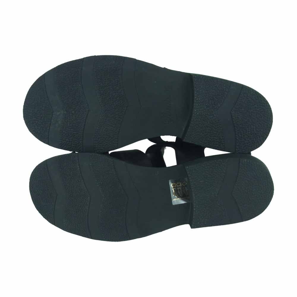 Paraboot パラブーツ 84181 21H IBERIS イベリス レザー グルカ サンダル ブラック系 3.5【極上美品】【中古】