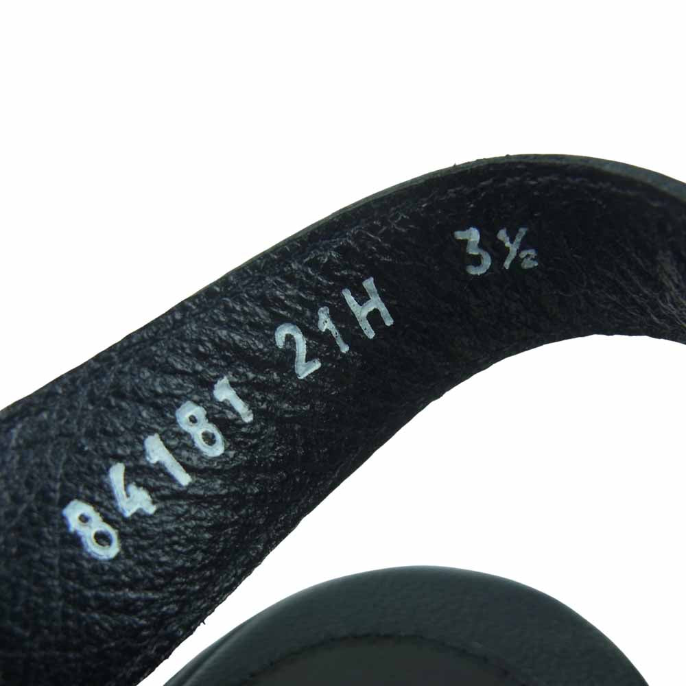 Paraboot パラブーツ 84181 21H IBERIS イベリス レザー グルカ サンダル ブラック系 3.5【極上美品】【中古】