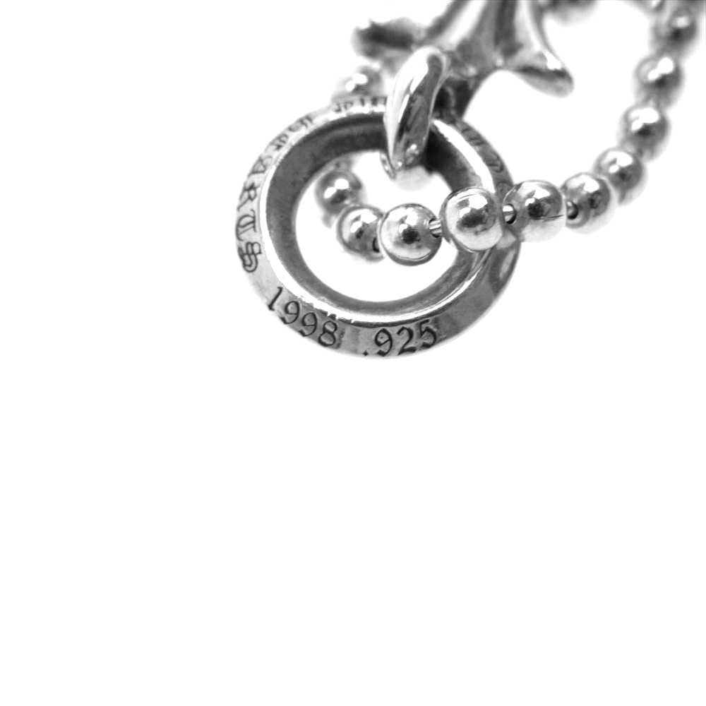CHROME HEARTS クロムハーツ（原本有） タイニー CHクロス チャーム トップ シルバー系【中古】