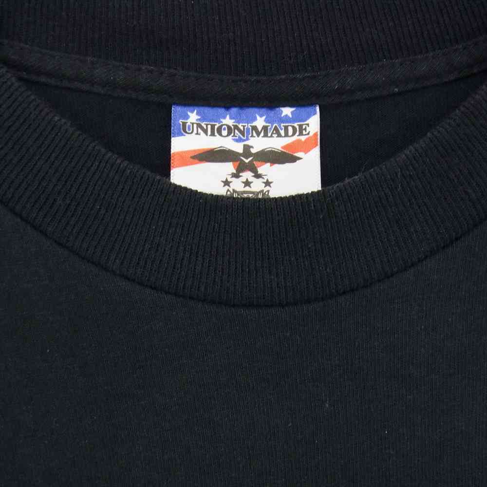 キャプテンズヘルム ロゴ ポケット付き Tシャツ ブラック系 L【中古】