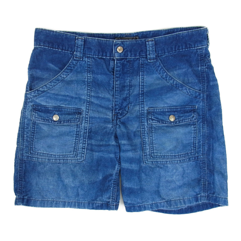 キャプテンズヘルム INDIGO SHORTS コーデュロイ インディゴ ショーツ ブルー系 L【中古】