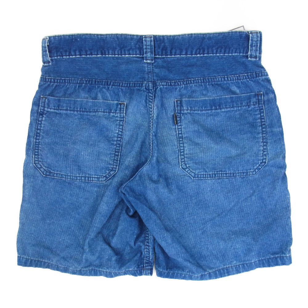 キャプテンズヘルム INDIGO SHORTS コーデュロイ インディゴ ショーツ ブルー系 L【中古】