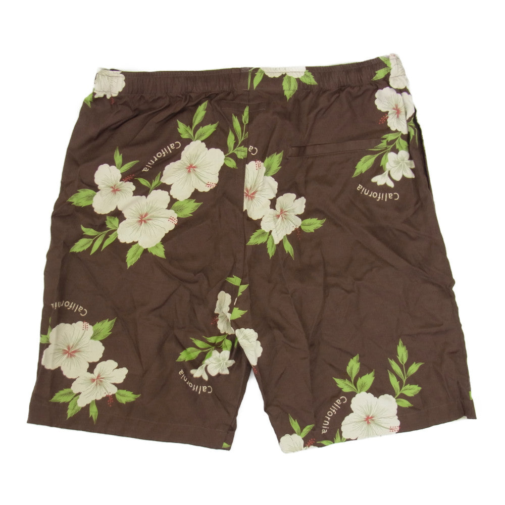 キャプテンズヘルム ALOHA EASY SHORTS アロハ イージー ショーツ ブラウン系 L【中古】