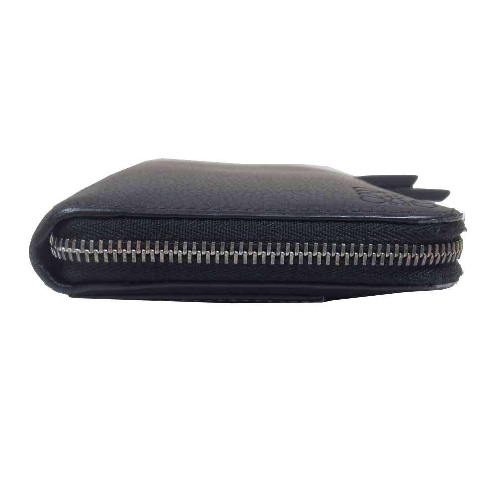 LOEWE ロエベ 10180834 ZIP AROUND WALLET ジップ アラウンド ウォレット ブラック系【中古】