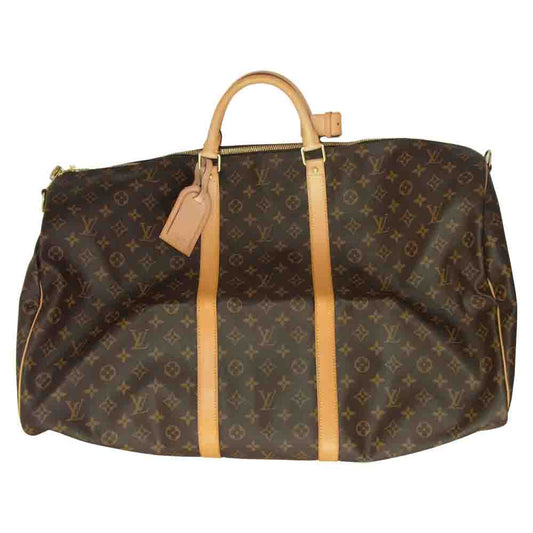 LOUIS VUITTON ルイ・ヴィトン M41412 モノグラム キーポル バンドリエール 60 ボストン バッグ ブラウン系【中古】
