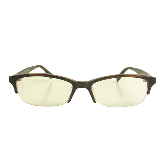 フォーナインズ NPM-921 眼鏡 メガネ 度入り ブラウン系 55□17138【美品】【中古】