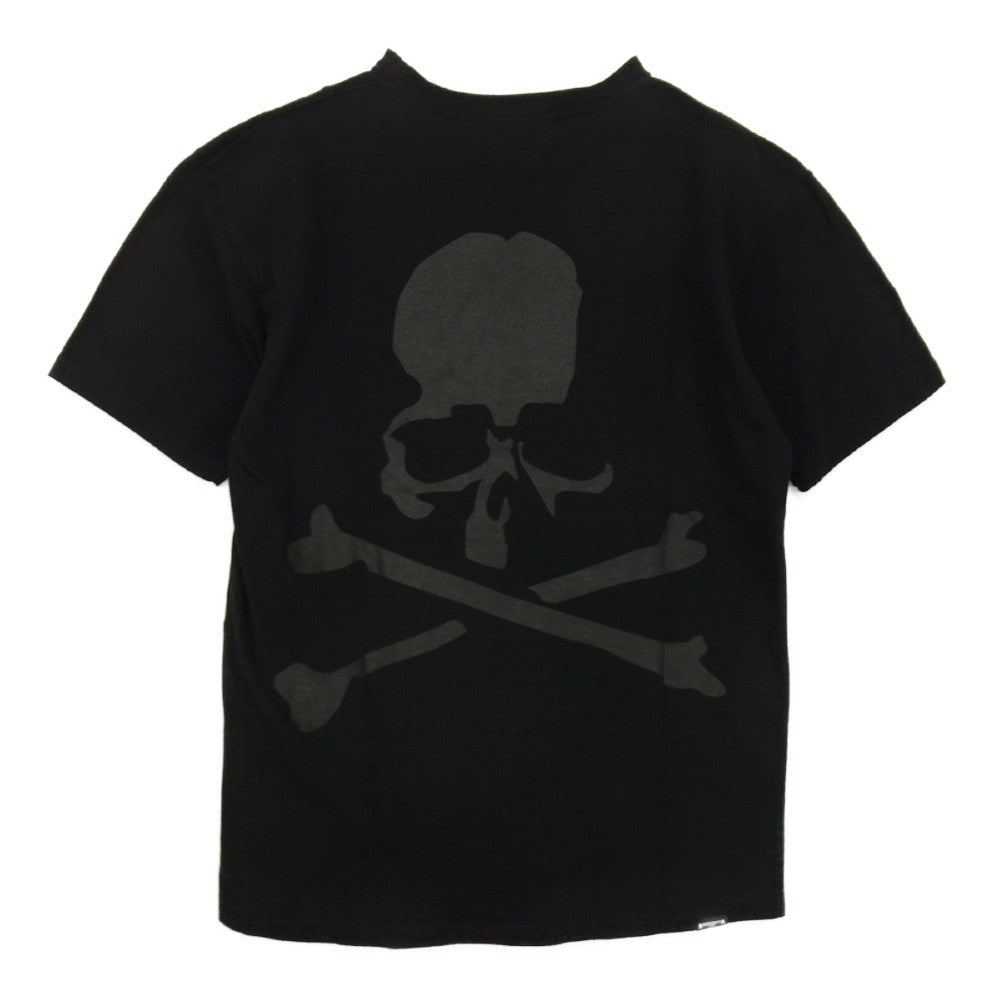 mastermind JAPAN マスターマインドジャパン Schott 3193130 ショット クルーネック ロゴ Tシャツ ブラック系 L【中古】