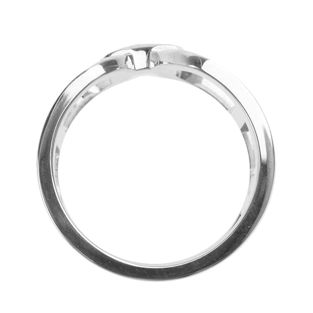 HERMES エルメス 21S114287 エヴァー シェーヌダンクル リング MM シルバー系 19号【中古】
