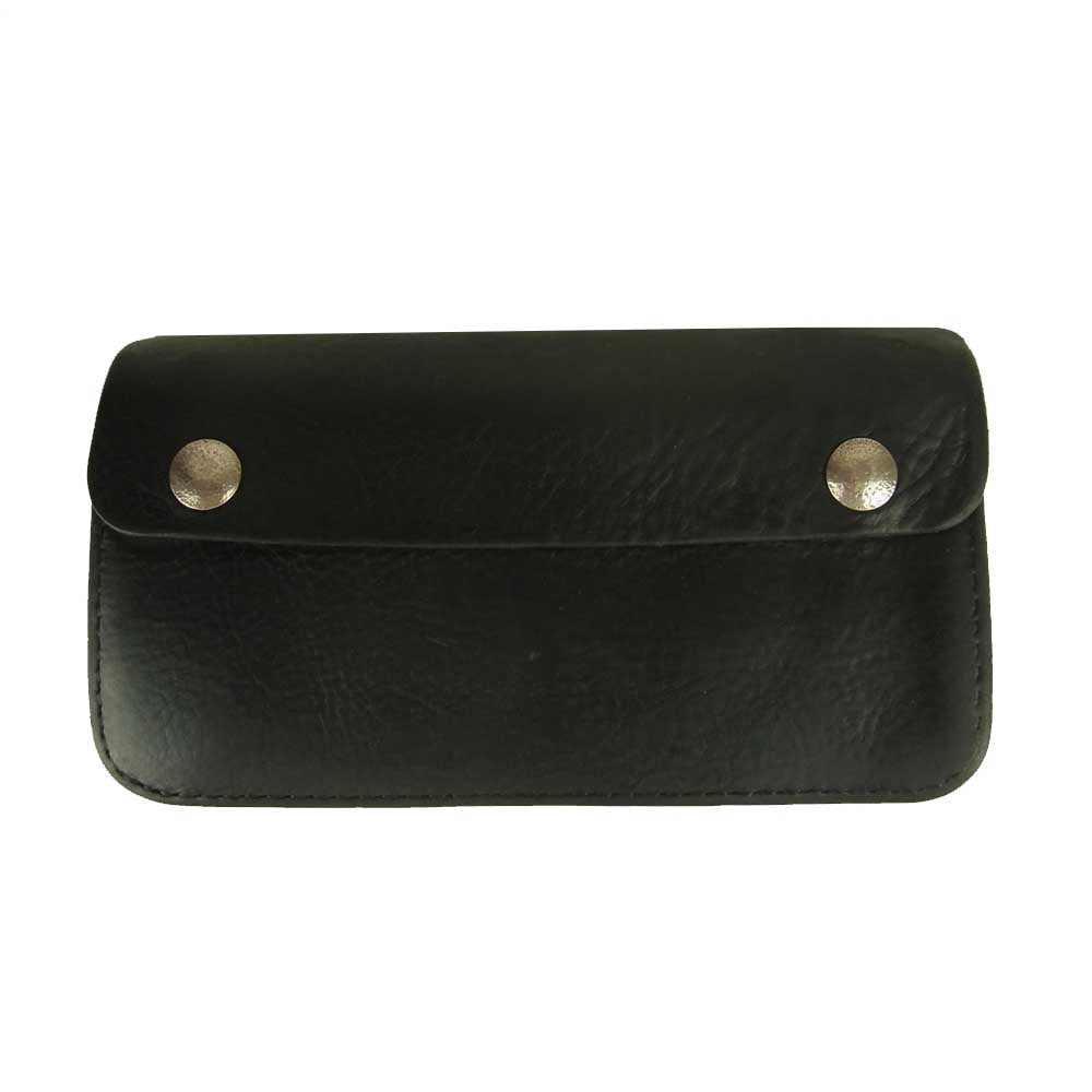 LYNCH SILVERSMITH リンチシルバースミス BIKER WALLET MINERVA BOX ミネルバボックス レザー バイカーズ ウォレット ブラック系【中古】