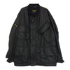 Barbour バブアー 1902426 Saturdays NYC サタデーズ ニューヨーク シティ Waxed Jacket ワックス ジャケット ベルト付 ブラック系 40【美品】【中古】