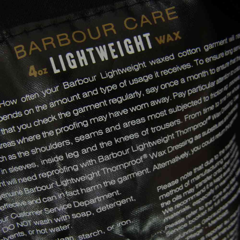 Barbour バブアー 1902426 Saturdays NYC サタデーズ ニューヨーク シティ Waxed Jacket ワックス ジャケット ベルト付 ブラック系 40【美品】【中古】