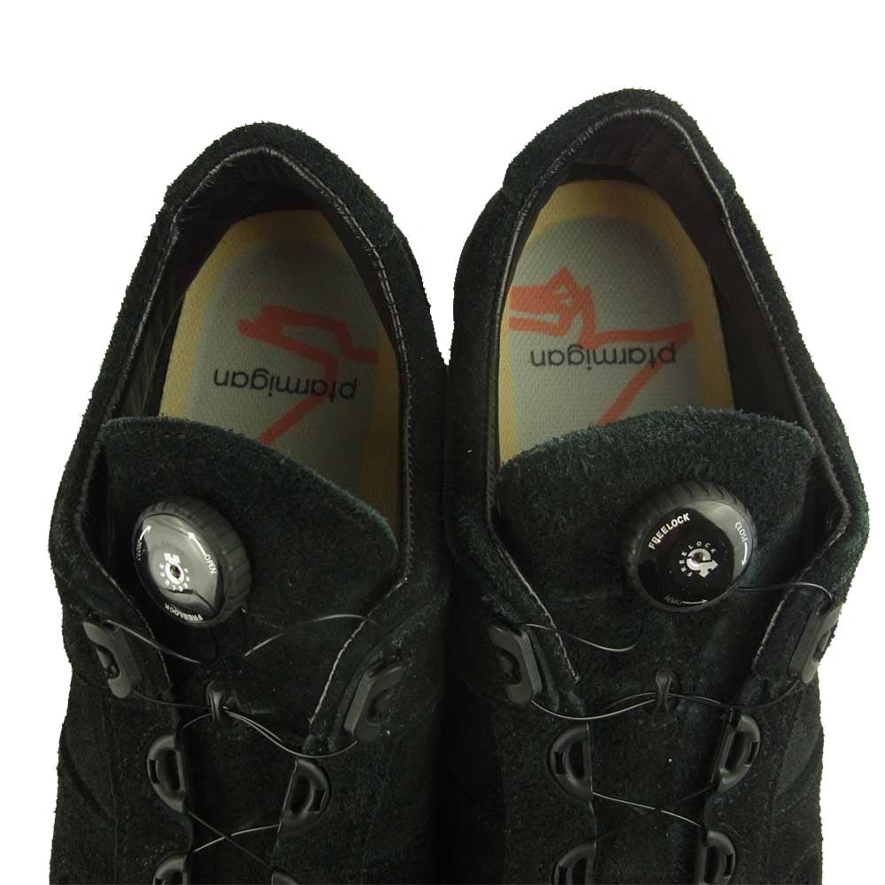 ターミガン SUEDE COURT SHOES スエード コート シューズ FREE LOCK フリーロック vibram ビブラム シューズ ブラック系【中古】