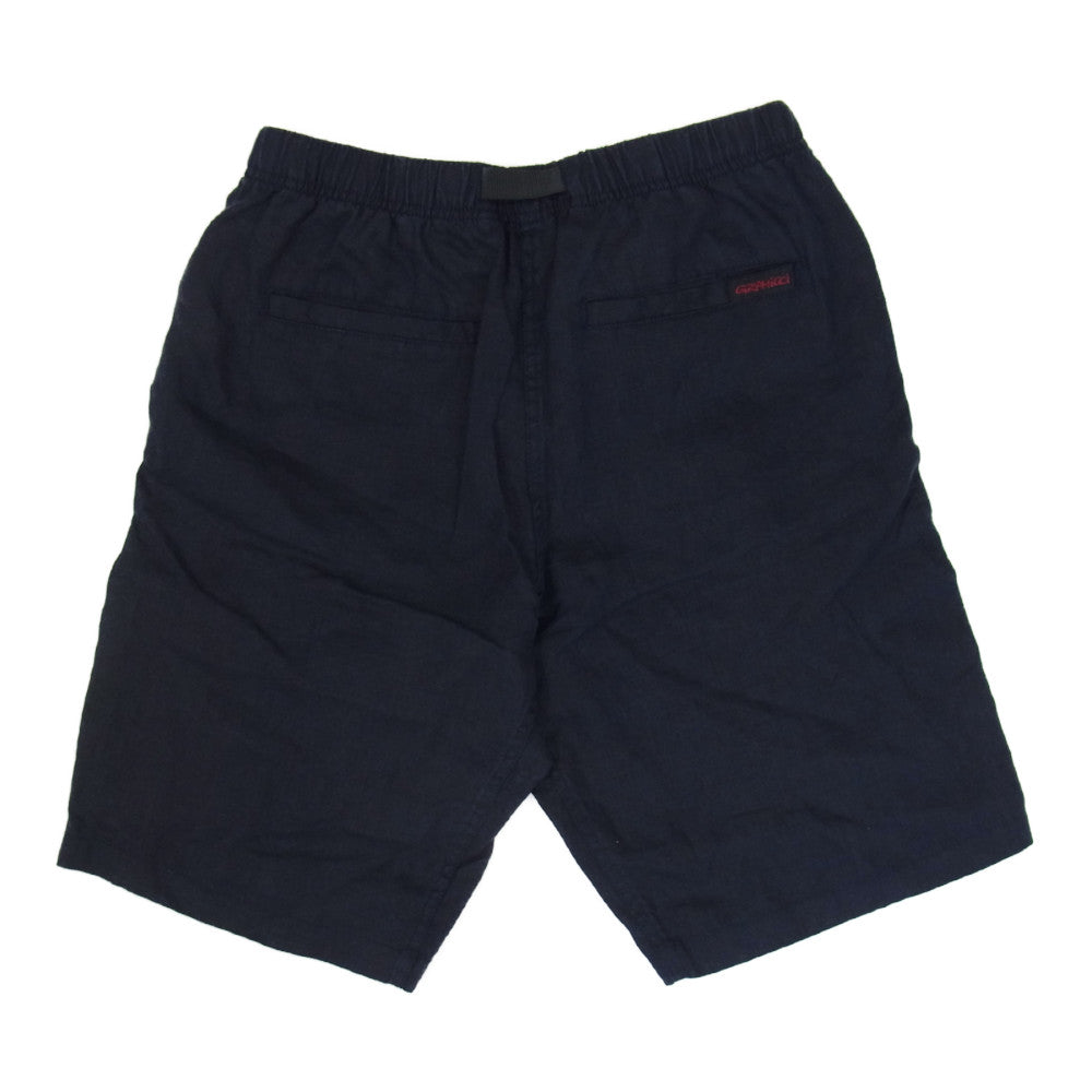 Gramicci グラミチ GMP-18S026 LINEN ST SHORTS リネン ショーツ ネイビー系 M【中古】