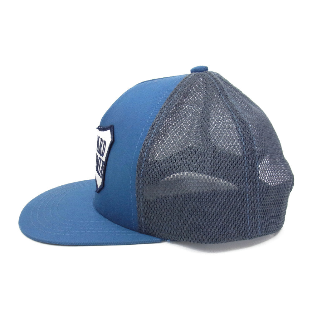 STANDARD CALIFORNIA スタンダードカリフォルニア ロゴワッペン メッシュキャップ ブルー系【中古】